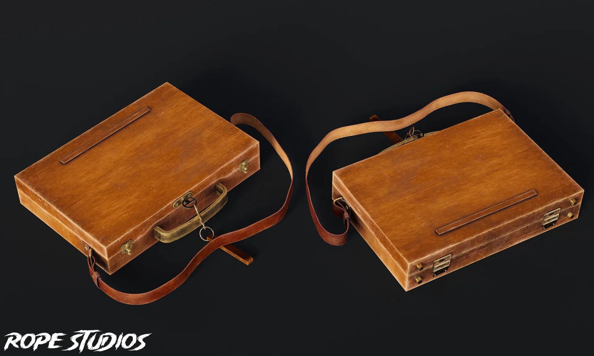 Wooden Briefcase, view 4