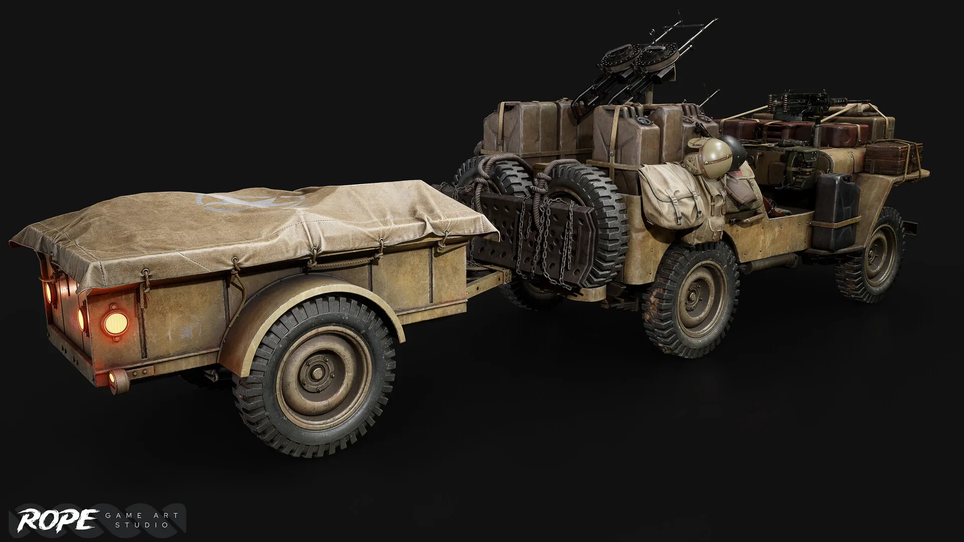Military Jeep, view 4