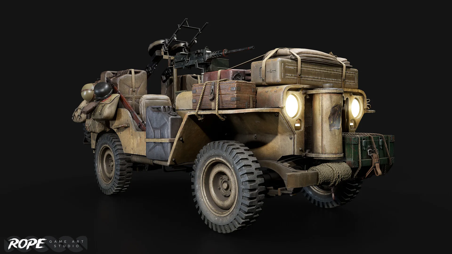 Military Jeep, view 2